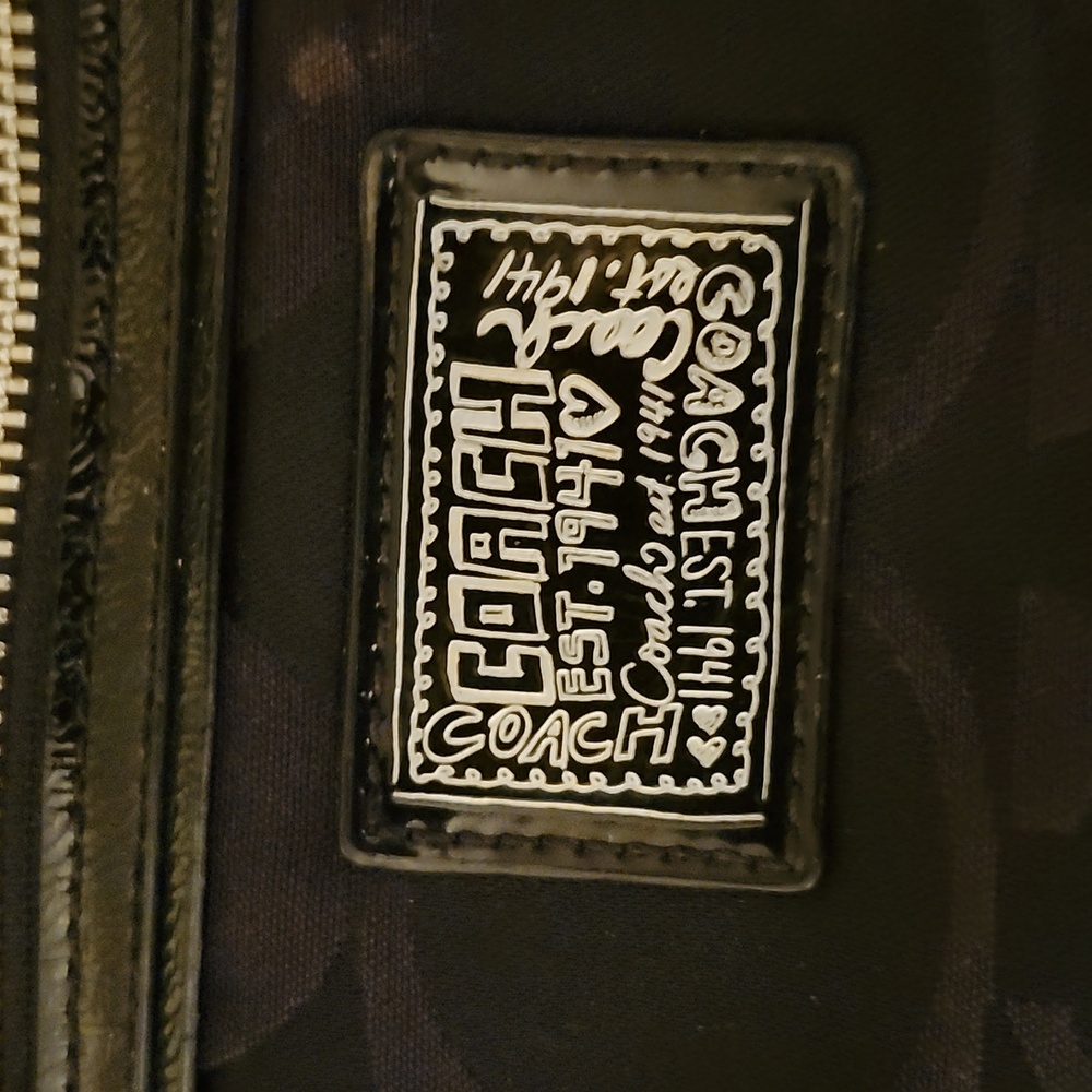 A Black COACH BAG Original